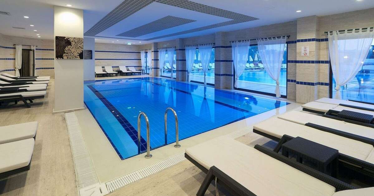Een foto van het zwembad bij Bodrum Park Resort