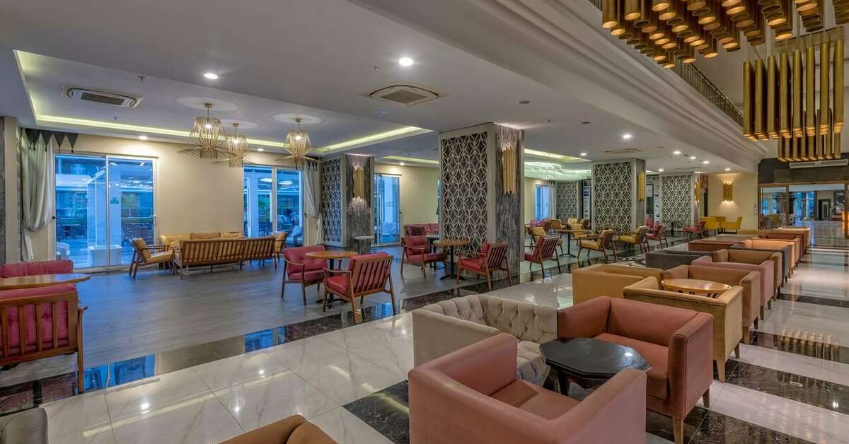 Een foto van het interieur van Port River Hotel & Spa