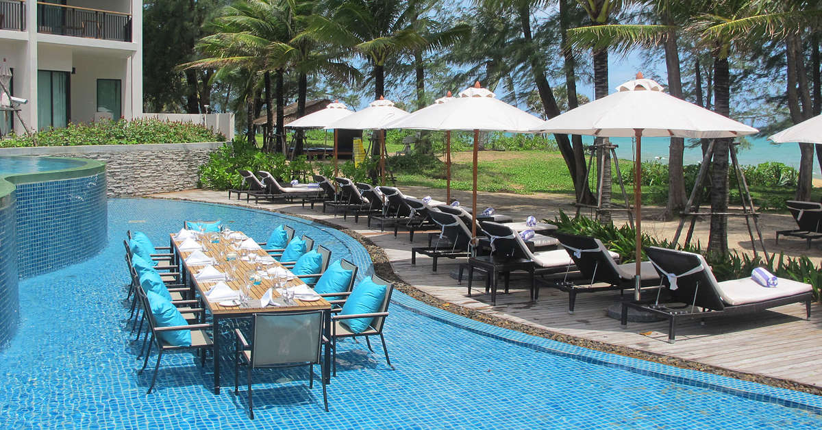 Een foto van het zwembad bij Holiday Inn Resort Phuket Mai Khao Beach