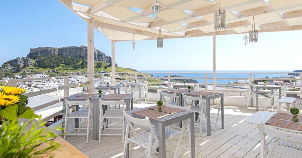 Een foto van Lindos Harmony Suites
