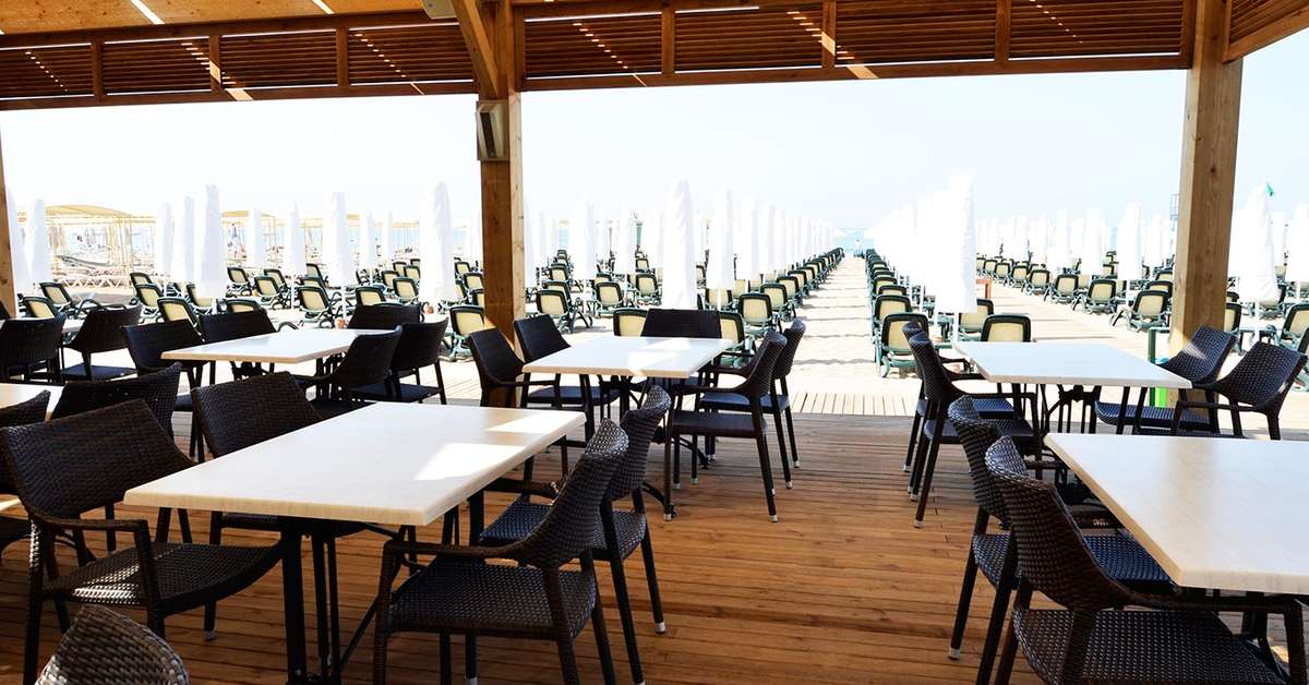 Ein Foto von den Einrichtungen im Trendy Verbena Beach