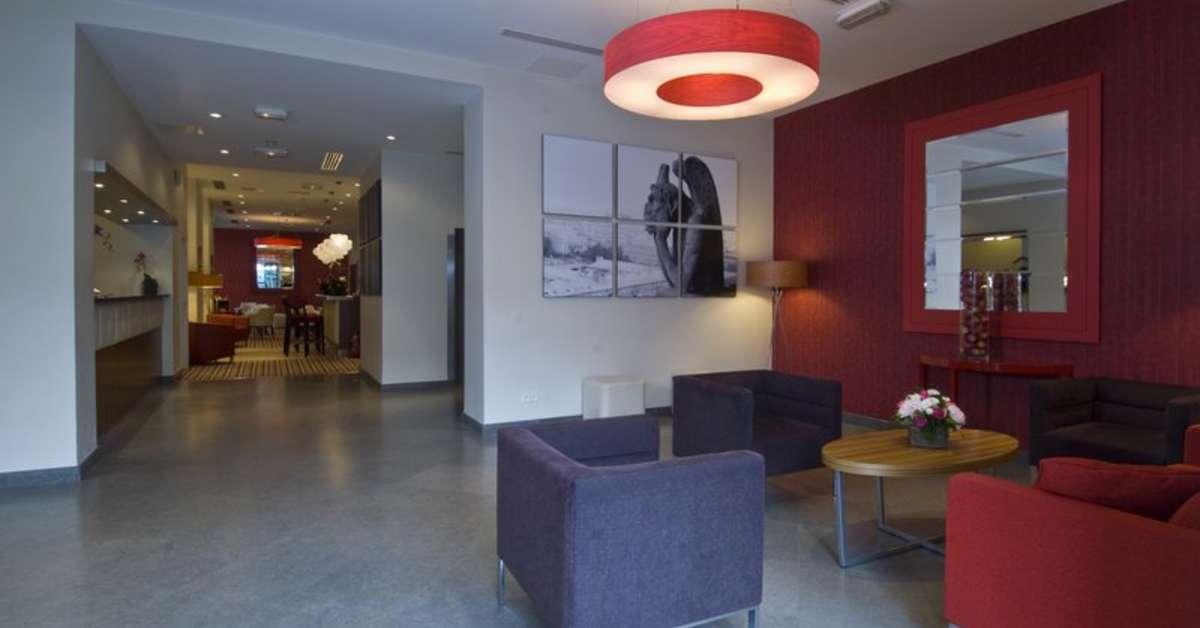 Een foto van het interieur van NH Paris Gare de l'Est