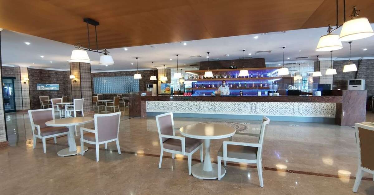 Ein Foto von den Einrichtungen im Grand Seker Hotel