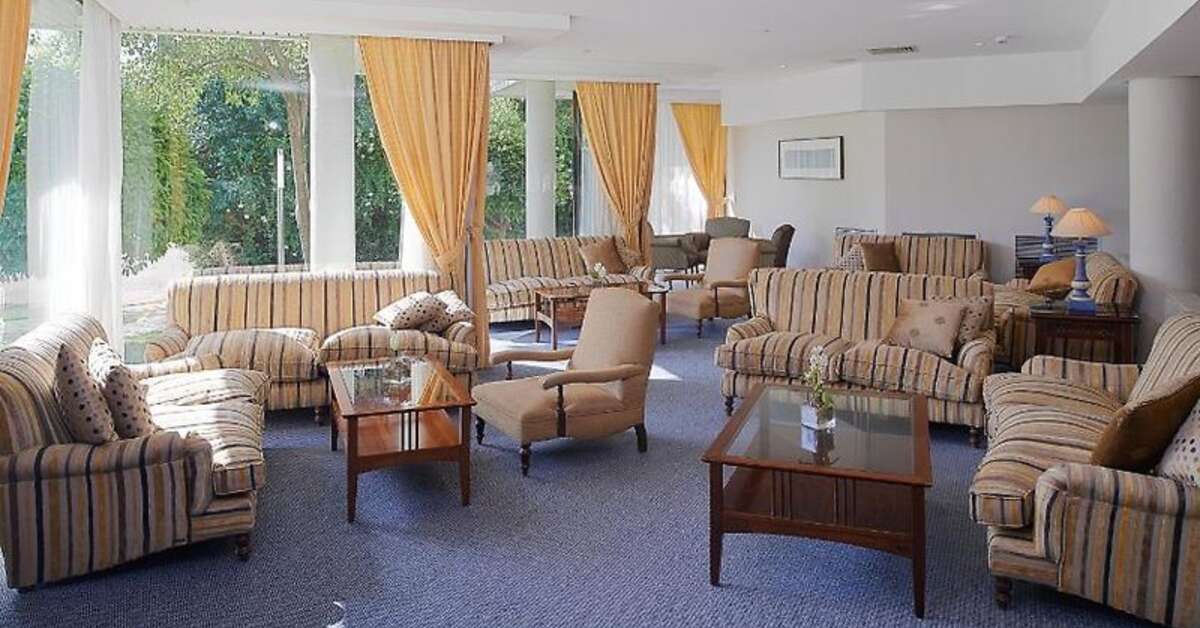Een foto van het interieur van Hipotels Sherry Park