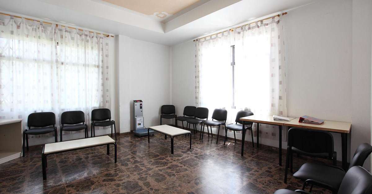 Een foto van het interieur van La Caseta Appartementen