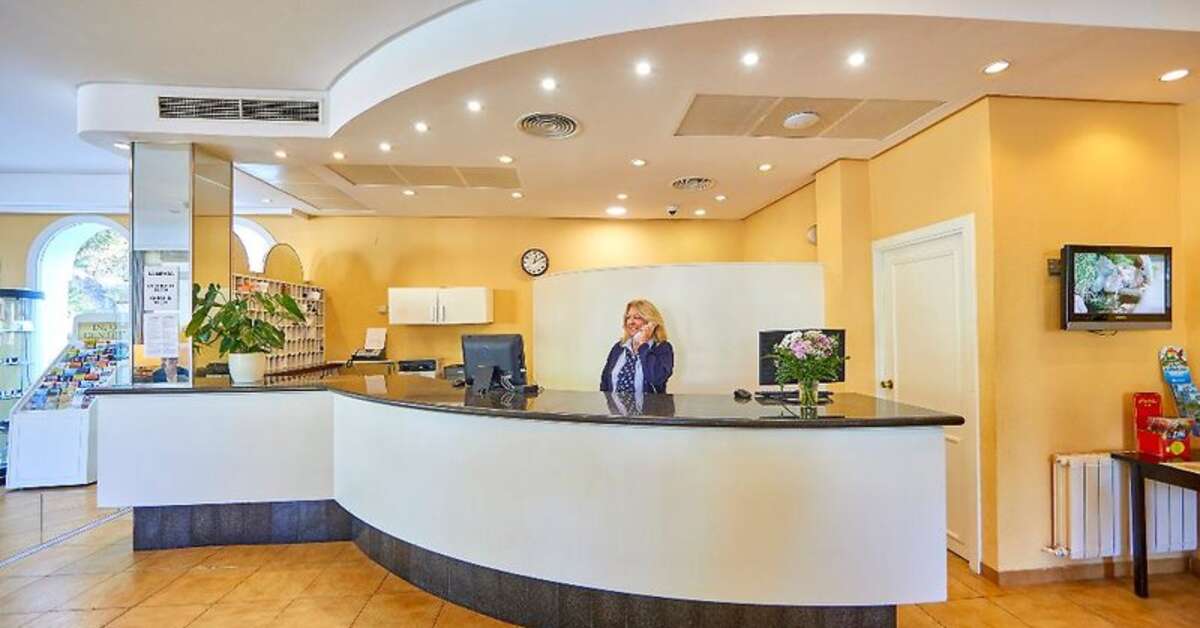 Een foto van het interieur van Gavimar La Mirada Club Resort