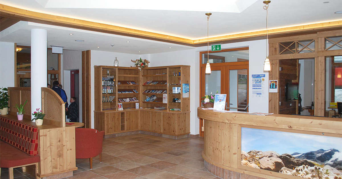 Een foto van het interieur van Feriendorf Ponyhof
