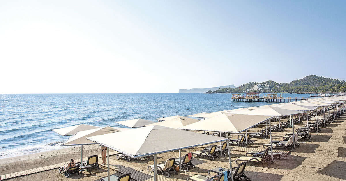Een foto van het strand bij Sherwood Exclusive Kemer