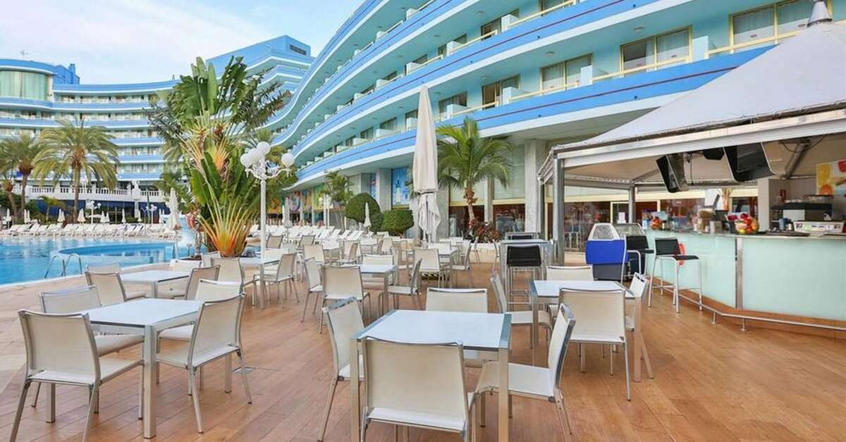 Een foto van de faciliteiten bij Mediterranean Palace Hotel