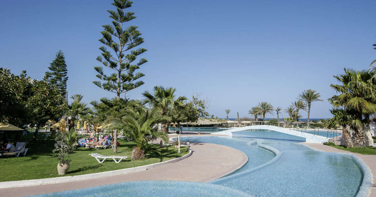 Een foto van het zwembad bij Mahdia Beach & Aquapark