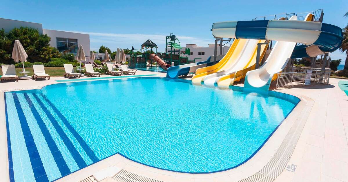 Een foto van het zwembad bij Karya Family Resort