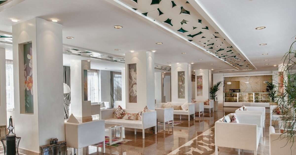 Een foto van het interieur van Agaya Bodrum