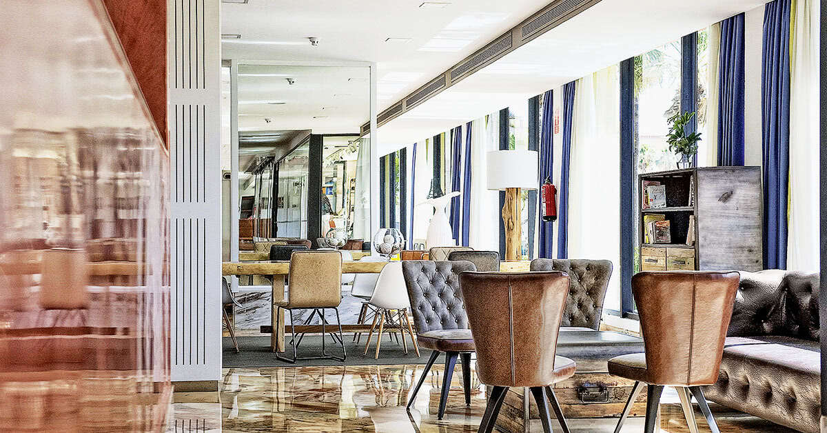 Ein Foto von den Einrichtungen im Alexandre Hotel La Siesta