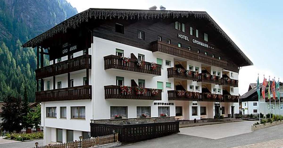 Een foto van een overzicht van Hotel Grohmann