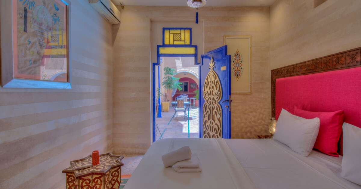 Een foto van Riad La Villa Bleue