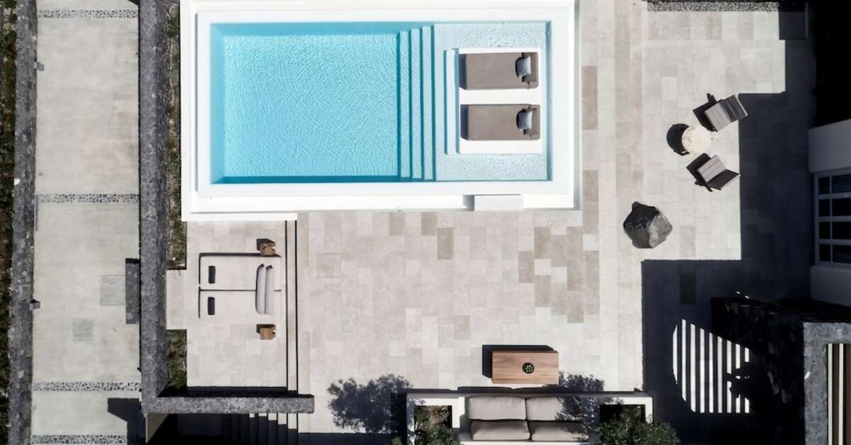 Een foto van het zwembad bij Canaves Oia Epitome