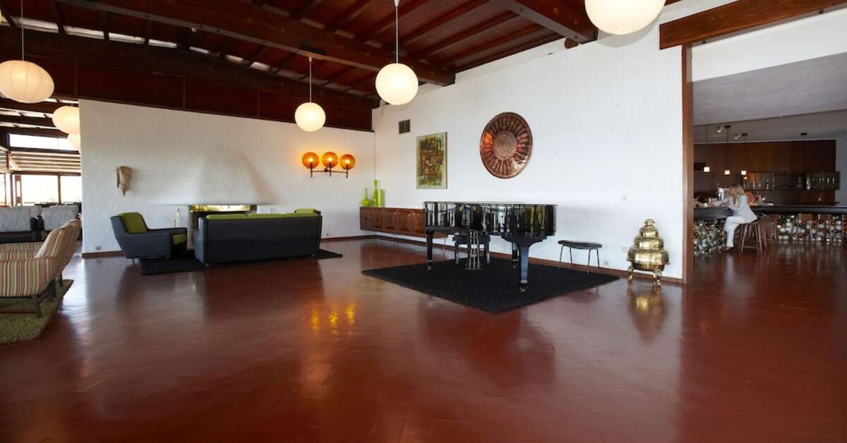 Een foto van het interieur van Hotel Do Mar