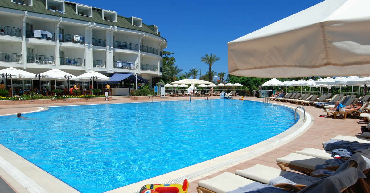 Een foto van het zwembad bij Zena Resort Hotel