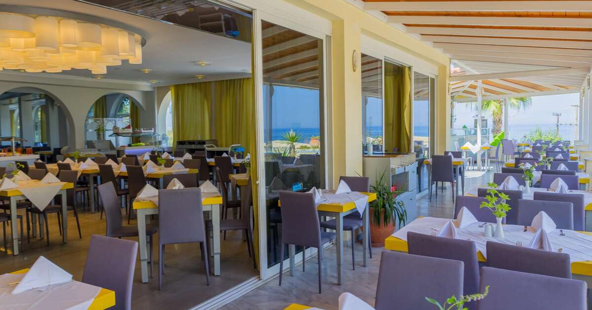 Een foto van de faciliteiten bij Rethymno Mare