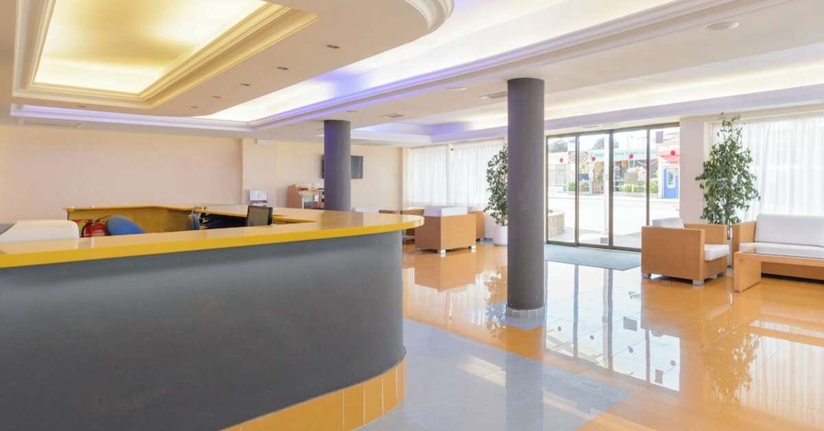 Een foto van het interieur van Hotel Vibra S'Estanyol