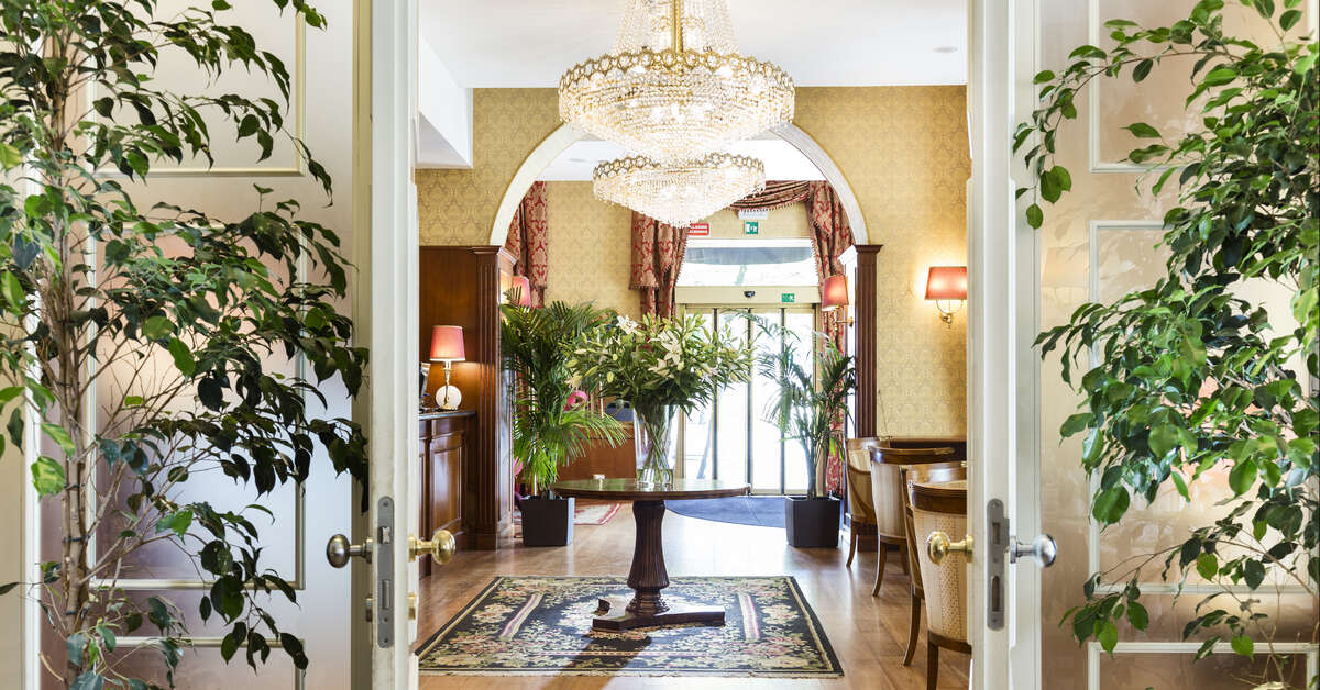 Ein Foto vom Innenbereich im Hotel Milton Roma