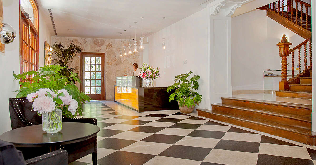 Een foto van het interieur van Hotel Bordoy Continental Valldemossa