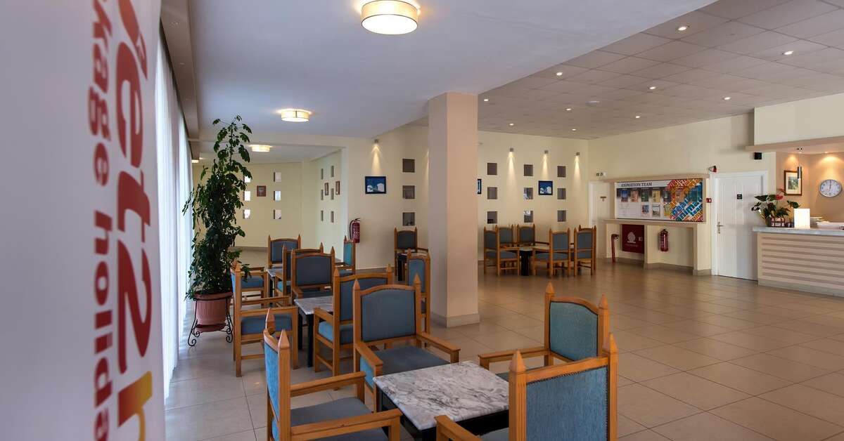 Een foto van het interieur van Panorama Sidari Hotel