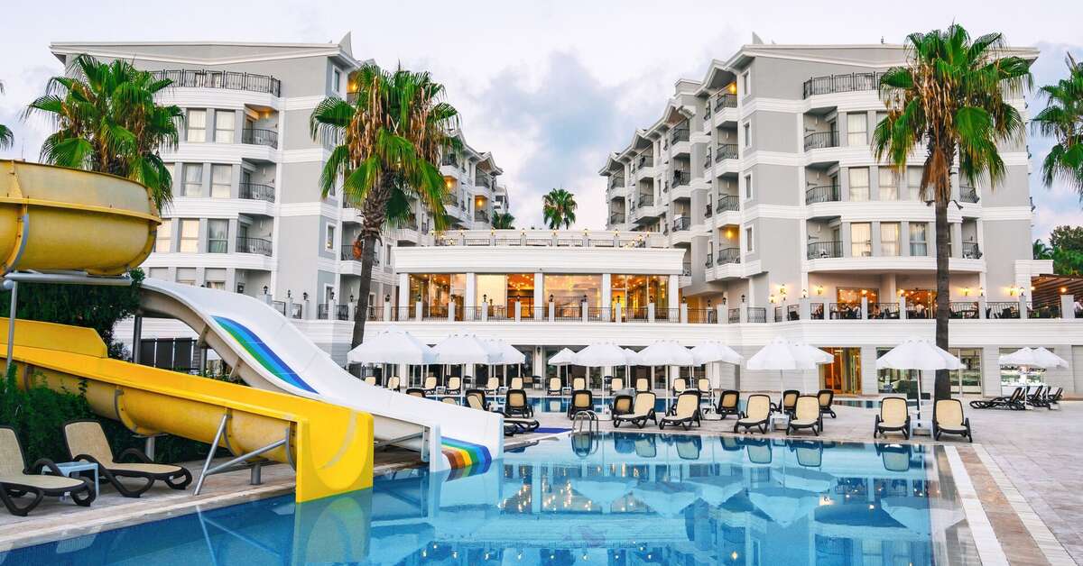Ein Foto vom Pool im Royal Atlantis Spa & Resort