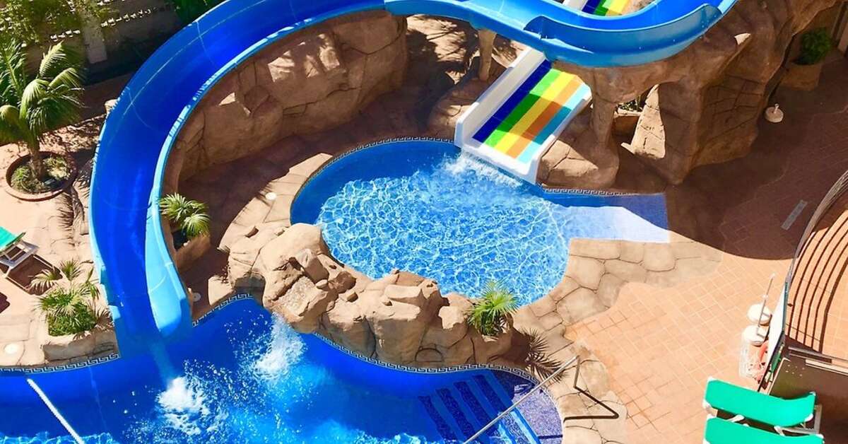 Een foto van het zwembad bij Hotel Victoria Playa