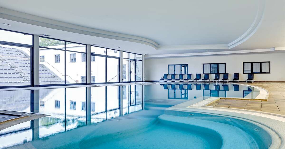 Een foto van het zwembad bij Parc Hotel