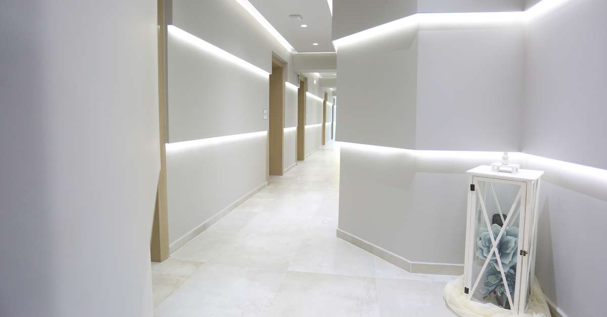 Een foto van het interieur van Hotel Tropical