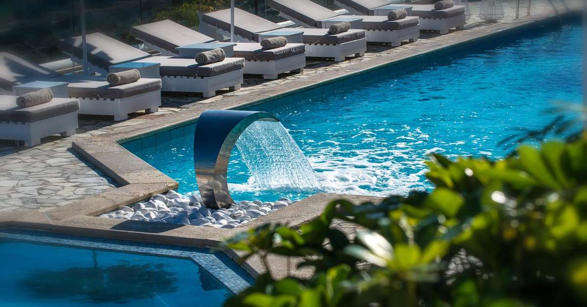 Een foto van het zwembad bij Happy Cretan Suites