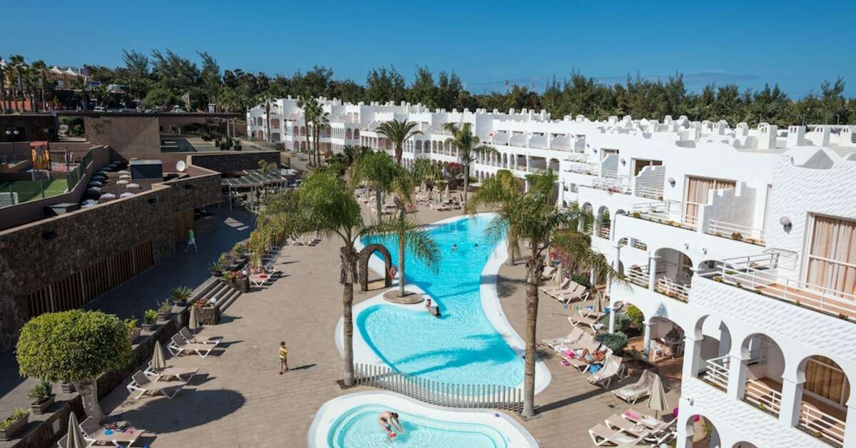 Een foto van het zwembad bij Sotavento Beach Club