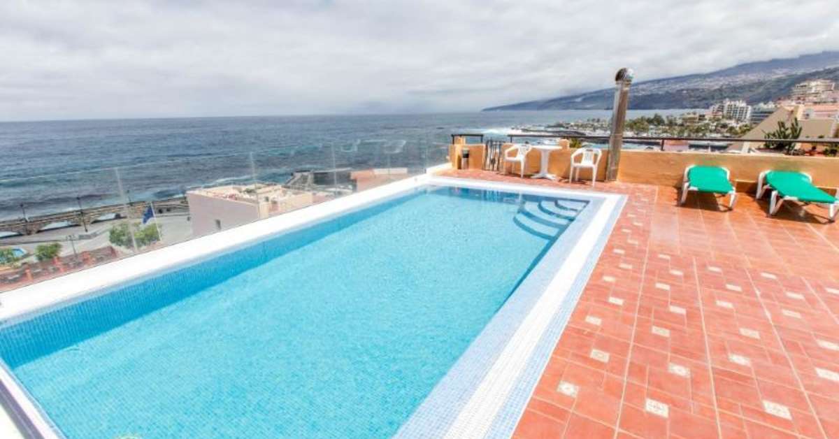 Een foto van het zwembad bij Hotel Marquesa