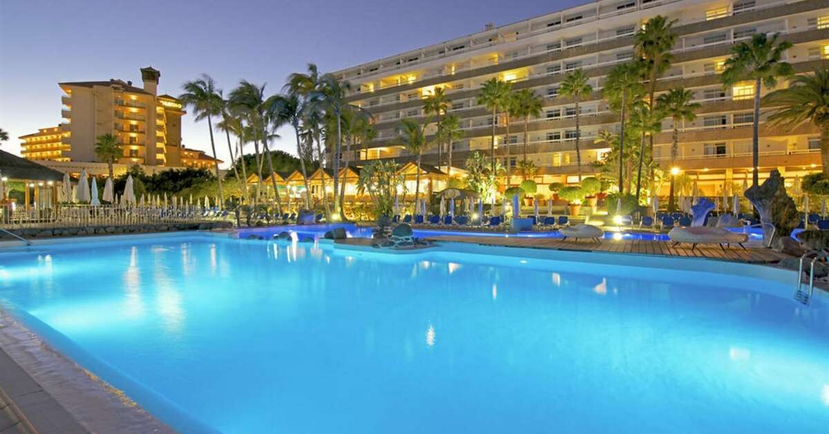 Een foto van het zwembad bij Bull Hotel Costa Canaria & Spa
