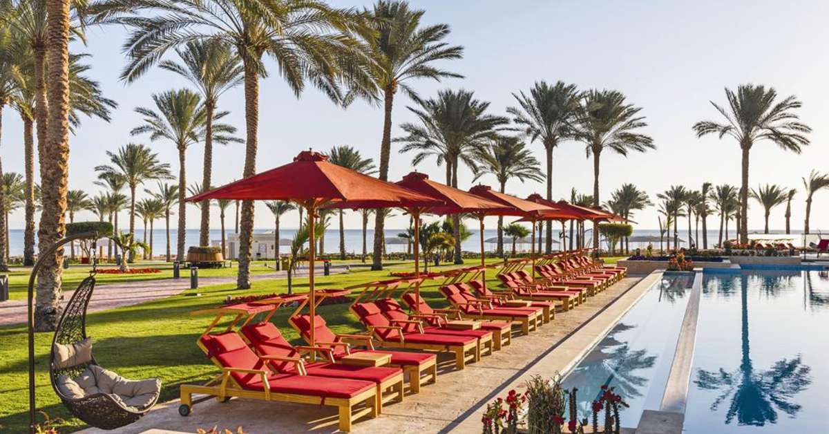 Een foto van het zwembad bij Rixos Premium Seagate