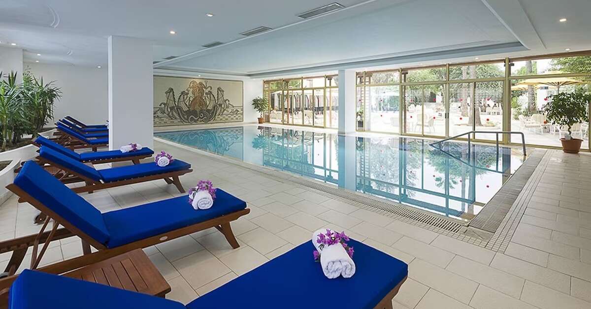 Een foto van het zwembad bij The Sindbad Hotel