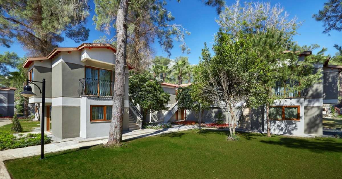 Een foto van de buitenkant van Kimeros Park Holiday Village