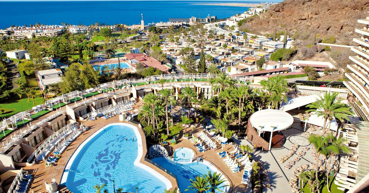 Een foto van een overzicht van Gloria Palace San Agustin Thalasso