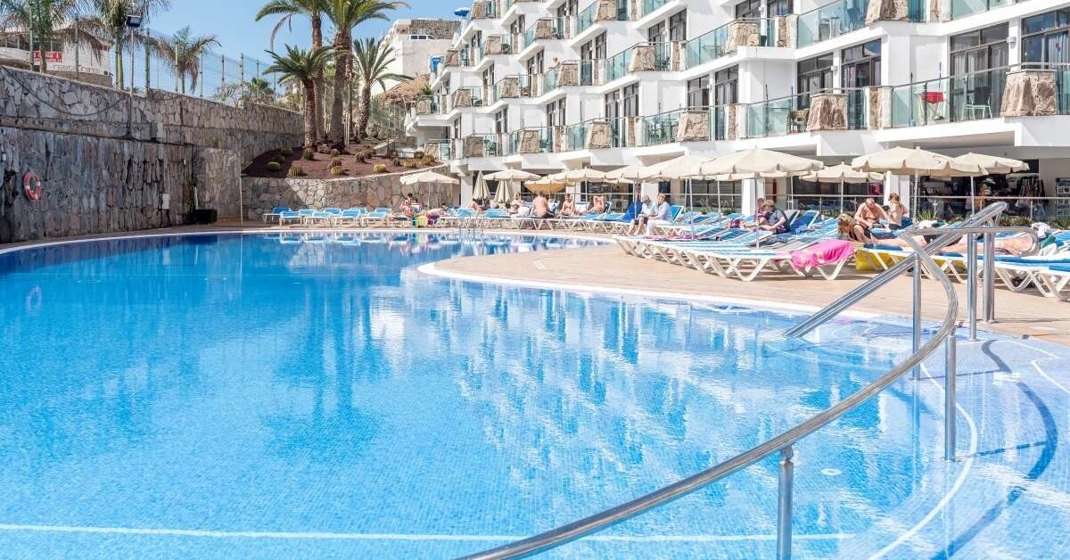 Een foto van het zwembad bij Hotel Revoli