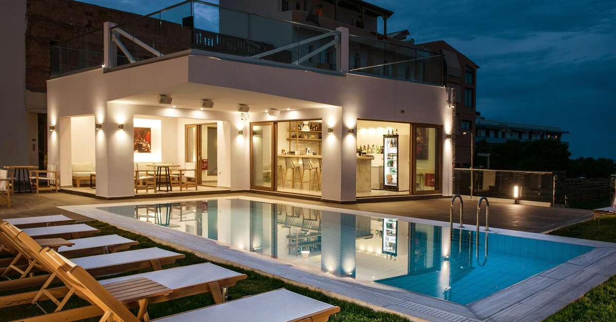 Een foto van het zwembad bij Harma Boutique Hotel