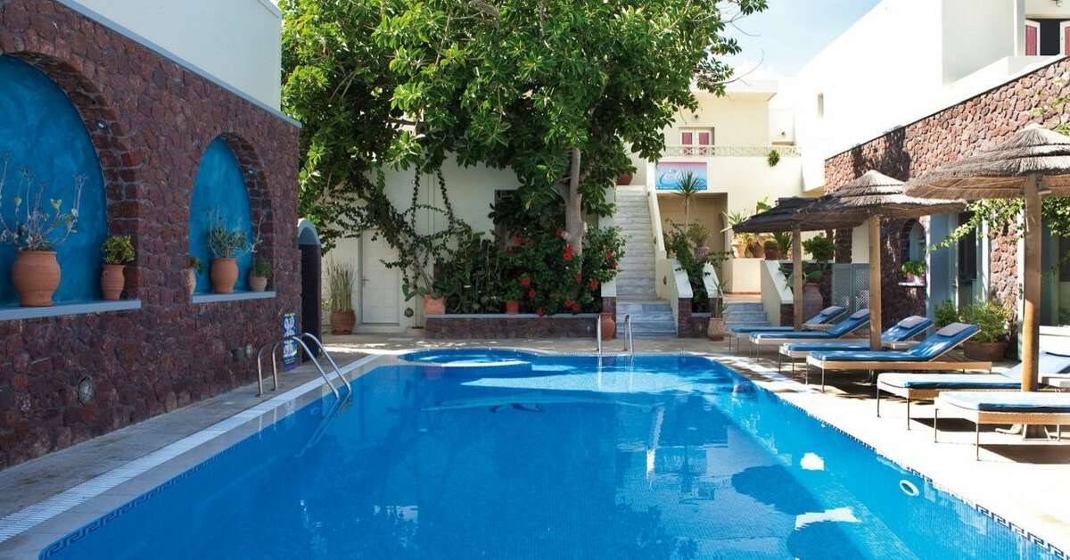Een foto van het zwembad bij Elixir Studios