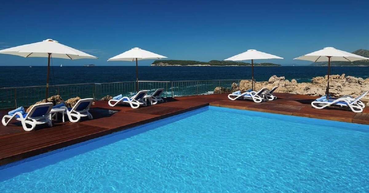 Ein Foto von einer Übersicht des Hotel Royal Neptun