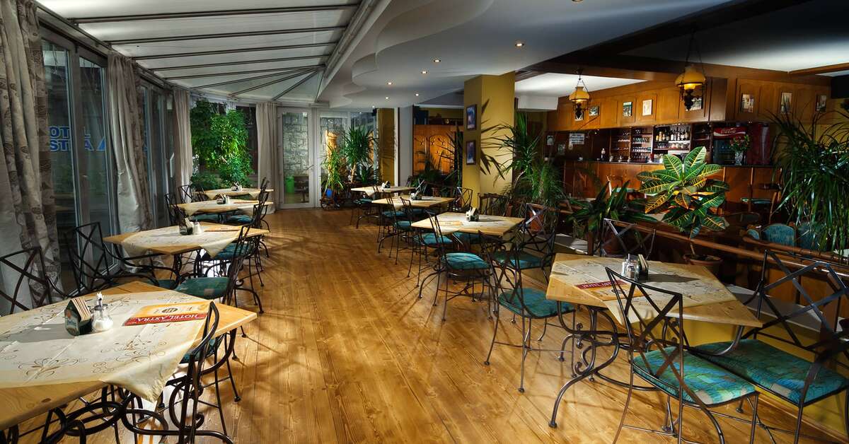 Een foto van de faciliteiten bij Hotel Astra