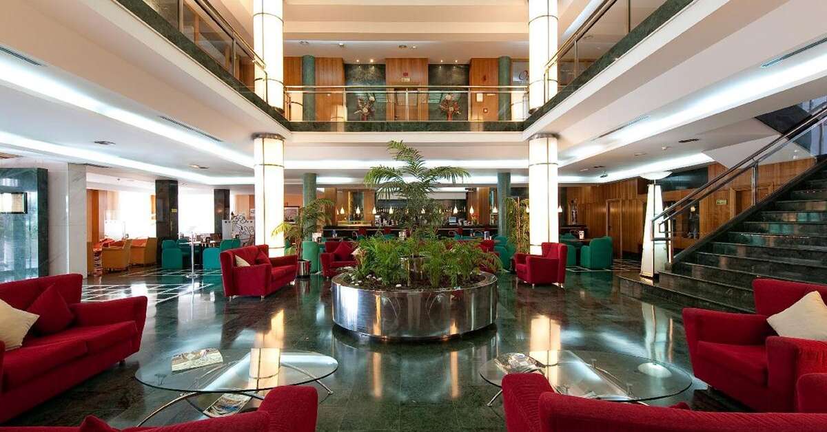 Een foto van het interieur van Elba Vecindario Aeropuerto Business & Convention Hotel