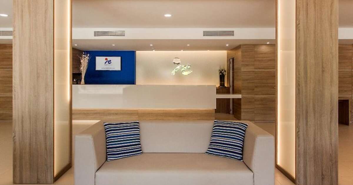 Een foto van het interieur van Globales Costa de la Calma