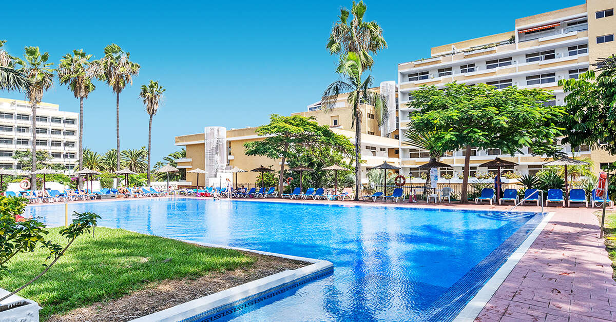 Ein Foto von einer Übersicht des Blue Sea Hotel Puerto Resort