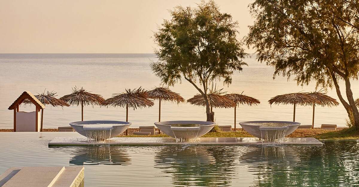 Een foto van het zwembad bij Grecotel Casa Marron