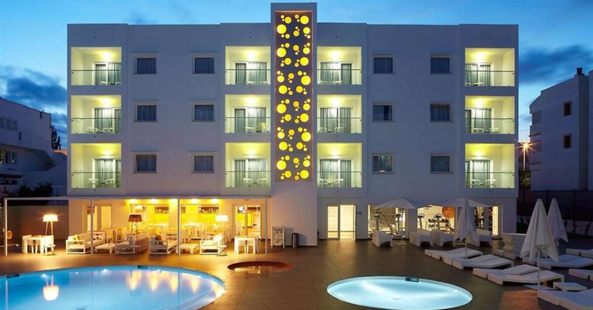 Ein Foto vom Pool im Ibiza Sun Apartments