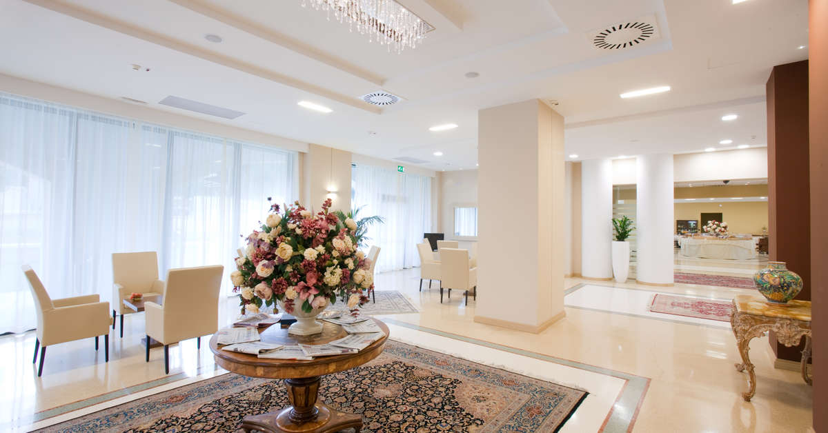 Een foto van het interieur van Vittoria Resort & Spa
